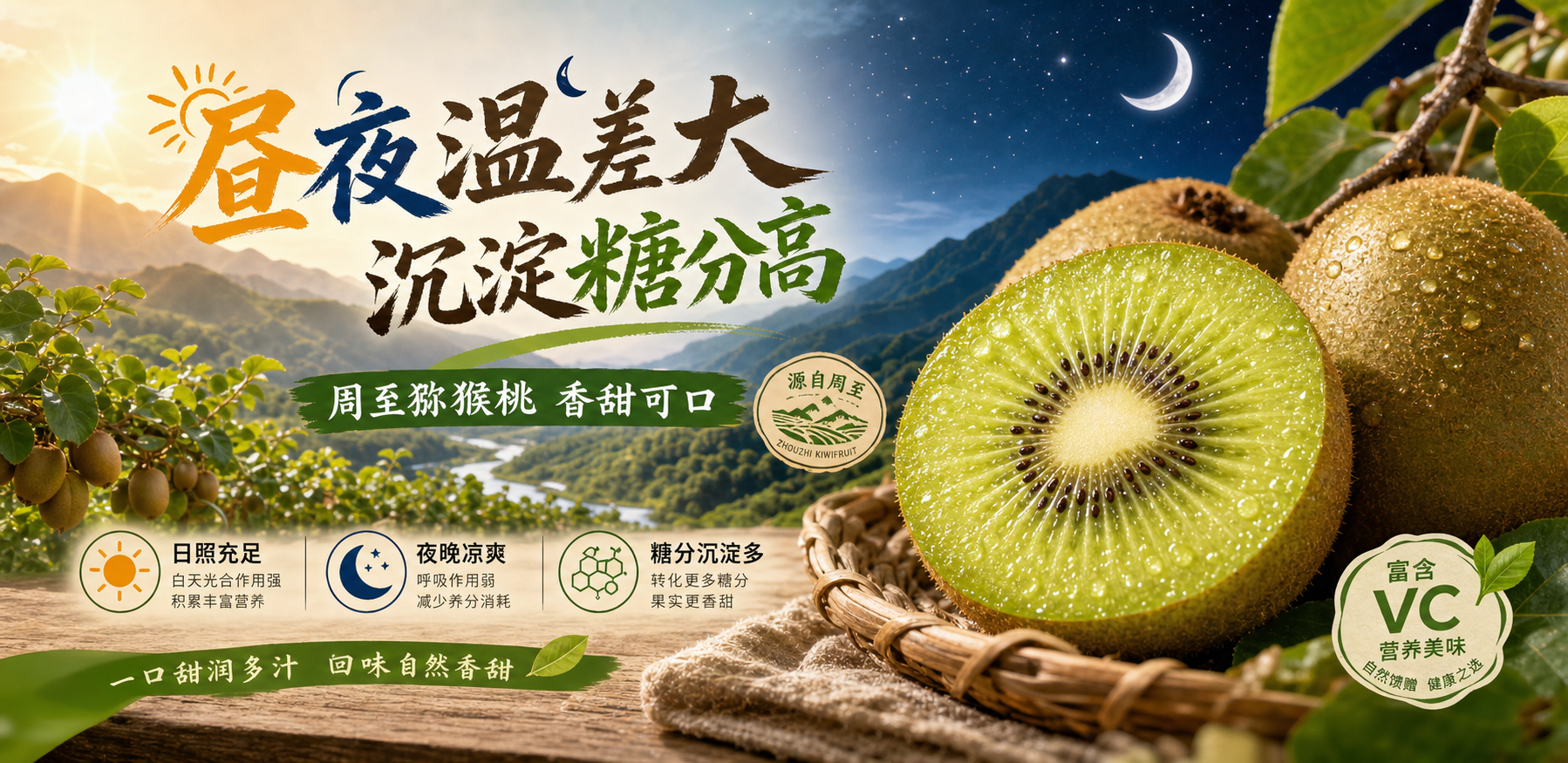 昼夜温差 &middot; 沉淀糖分